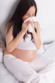 Last van griep tijdens zwangerschap